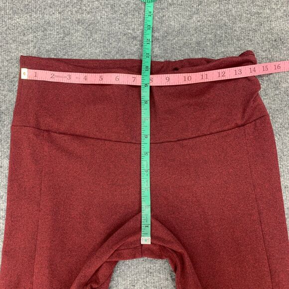 Betabrand Travel Yoga Pant Womens PM Medium Petite Heather Red Stretch Pull On - Picture 5 of 10
